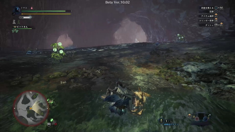 戦闘中、氷が割れて下層に落とされることも。ダメージはないが大きなタイムロスになるので注意したい