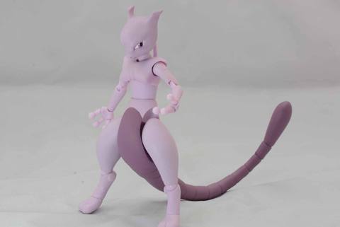 魂レビュー】「S.H.Figuarts ミュウツー -Arts Remix-」、強さと怖さ