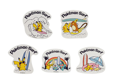 ポケモン、「なみのり」をモチーフにした夏らしいデザインのグッズが