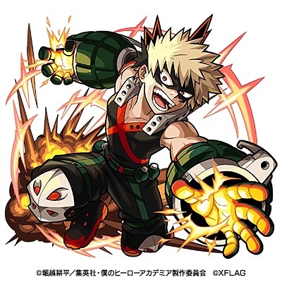 火属性 ★6 爆破 爆豪勝己（獣神化後）