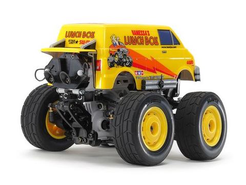 タミヤ、電動ラジコン「1/24 コミカルウイリー ランチボックスミニ」8