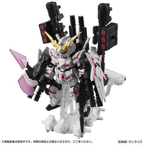 EX01の武装一式を網羅した「フルアーマー・ユニコーン」がREDver.で