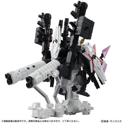 EX01の武装一式を網羅した「フルアーマー・ユニコーン」がREDver.で