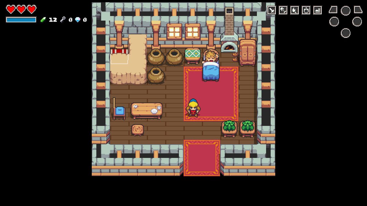 二人目の主人公は、寝ているリンクだ。まずは、ケイデンスとして起こしに行く