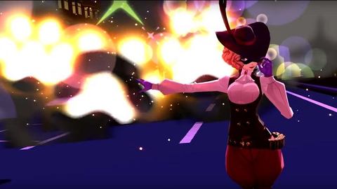 ペルソナ5 ザ・ロイヤル 東京ゲームショウ 特大布ポスター 奥村春 ノワール ペルソナ5 ザ・ロイヤル』より「ノワール(奥村春)」の