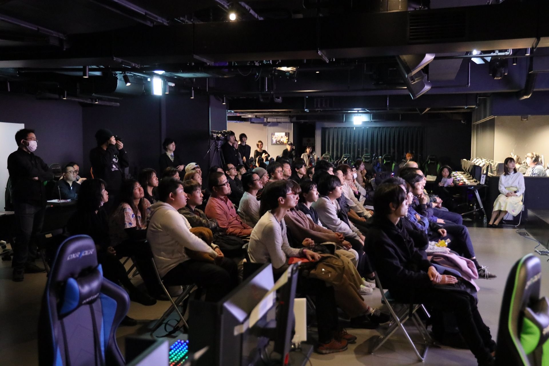 様々なゲーム関連イベントが行なわれているLFS。BIGLANを手がけたKINTAさんならではのこだわりが詰まった施設だ