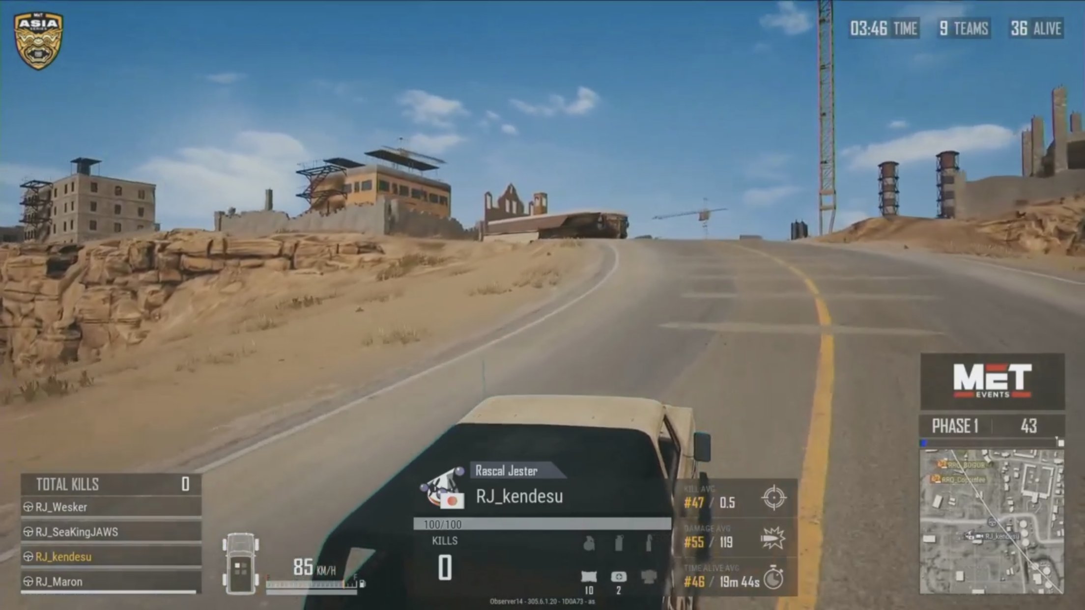 やっぱり9チームしかいなかった