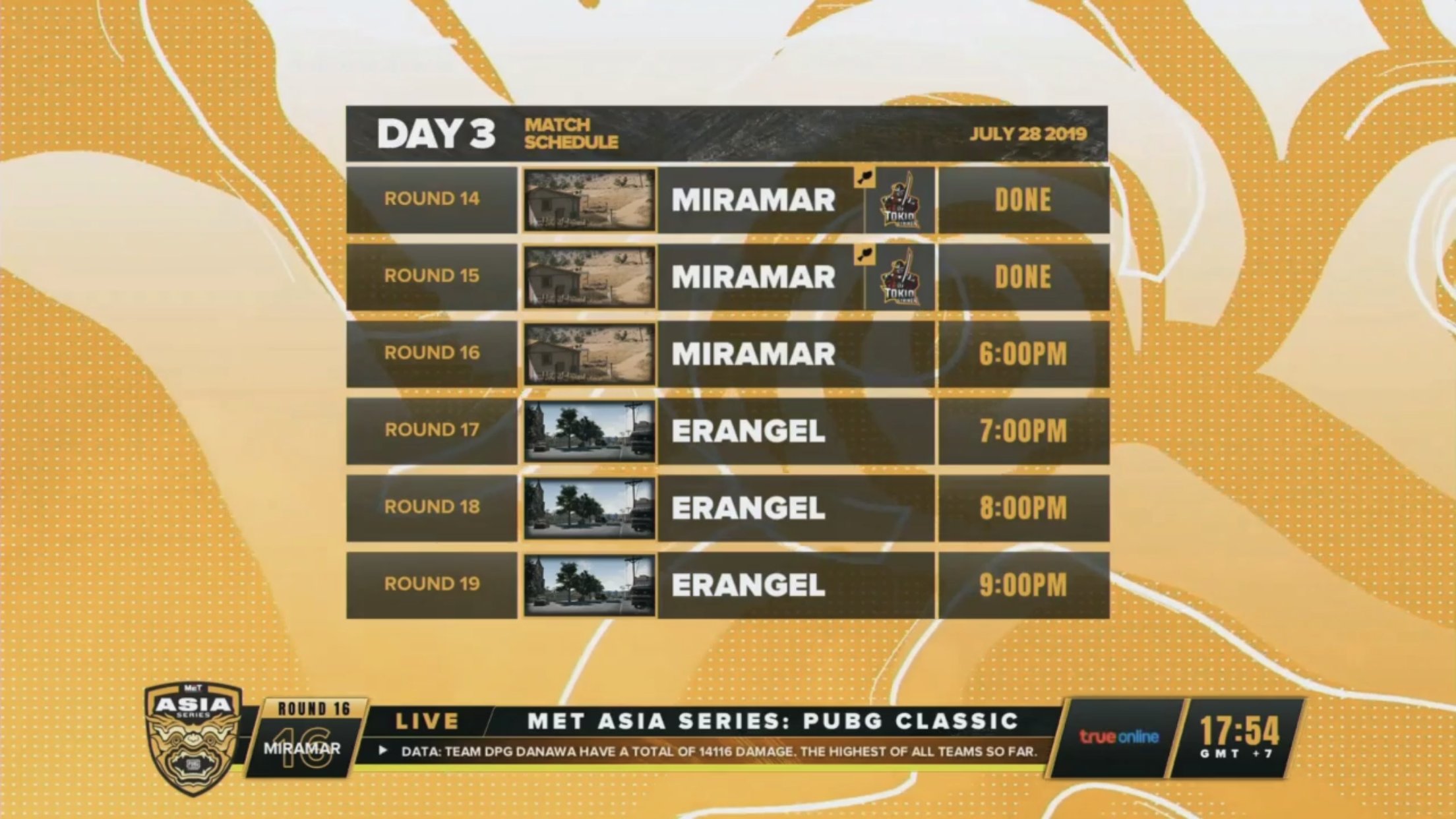 幻のラウンド15のTokio Strikerの連ドン