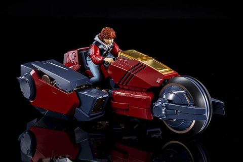 バイク形態からロボット形態へ完全変形可能！ 「メガゾーン23
