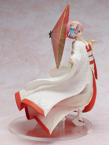 Re:ゼロから始める異世界生活 レム ラム-白無垢- Re:ゼロ」ラム、白無垢姿でフィギュア化！着物を持つ指先まで
