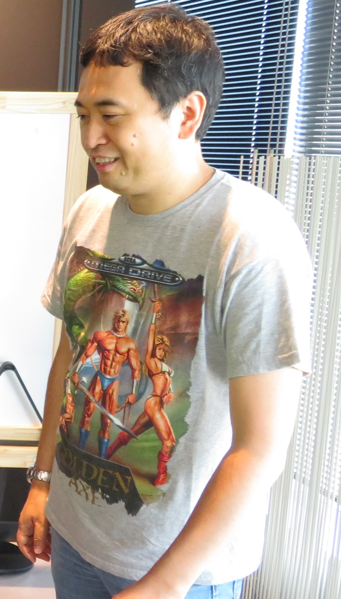 「SEGA AGES」のスーパーバイザー、セガゲームスの奥成洋輔氏