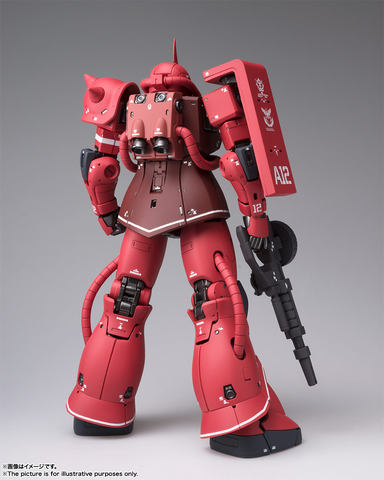 大型 シャア専用ザク フィギュア 約40cm ガンダム 見せてもらおうか、「ガンダム」40周年を記念したアクションフィギュア