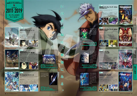 機動戦士ガンダム40周年プロジェクト」、ガンダム40年の歴史が1冊に