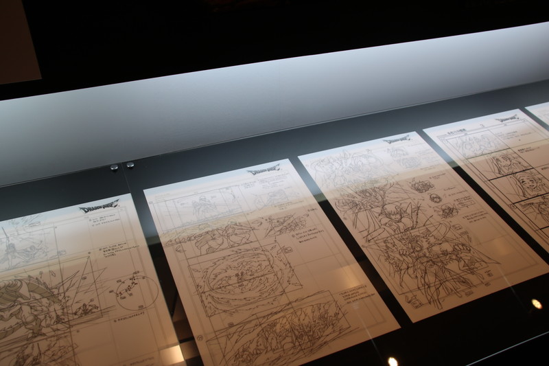 今にも動き出しそうな迫真の原画