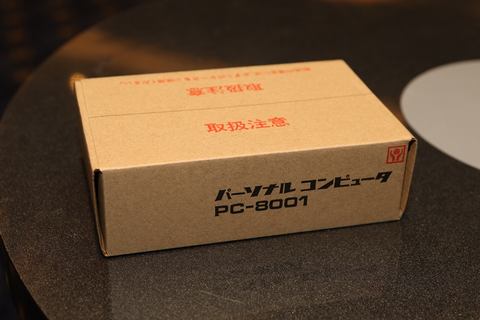 未使用 PasocomMini PC-8001 完品 40周年ステッカー付 箱付 速報】40年の時を経てあの名機がミニサイズで復活！「PasocomMini PC