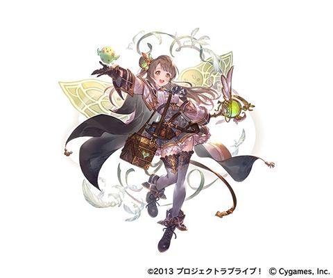 ラブライブ グラブル アクキー μ's グランブルーファンタジー×ラブライブ！ アクリルキーホルダー
