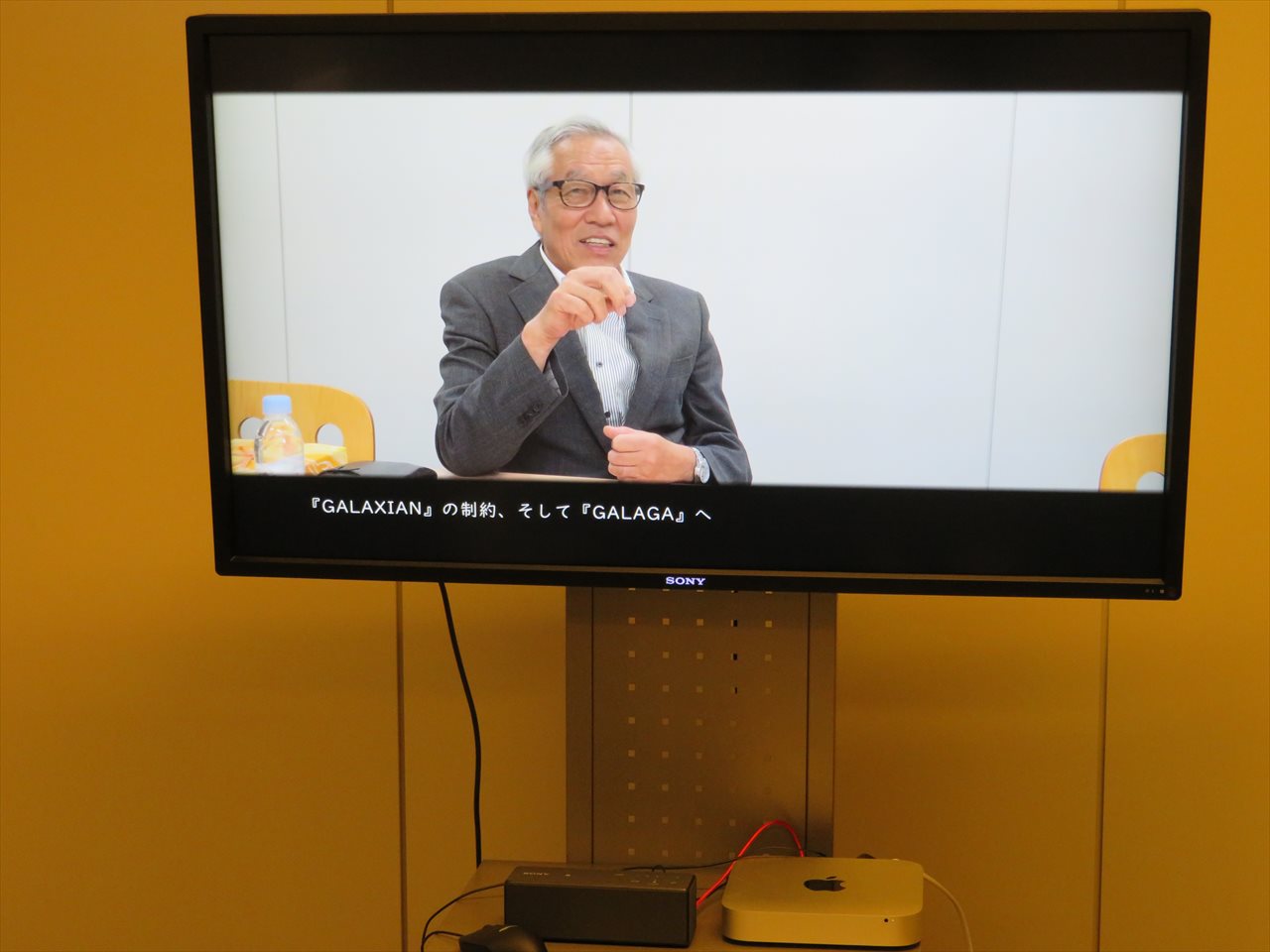 上から順に、「ギャラクシアン」を開発した澤野和則氏、「ギャラガ」を開発した横山茂氏、「ギャプラス」を開発した中谷始氏