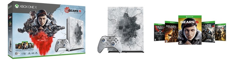 Xbox One X Gears 5 リミテッド エディション