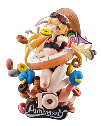 忍野忍 フィギュア 10周年記念 BANDAI A賞はドーナツまみれの「忍野忍」フィギュア！ 「物語シリーズ
