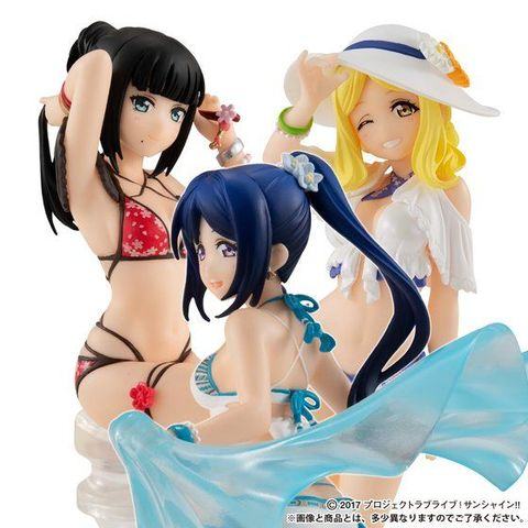 水着姿の「Aqours」メンバーが勢揃い！ 「ラブライブ！ サンシャイン