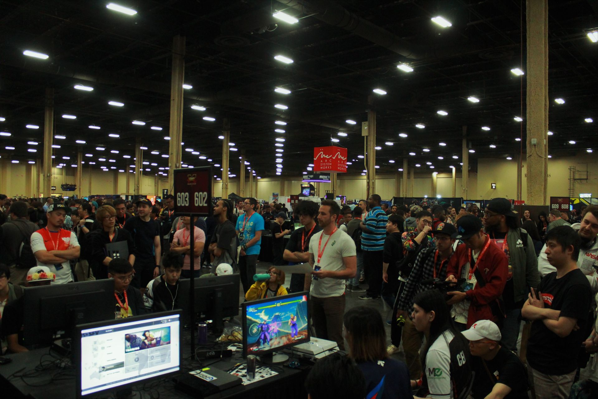 会場を一望した写真