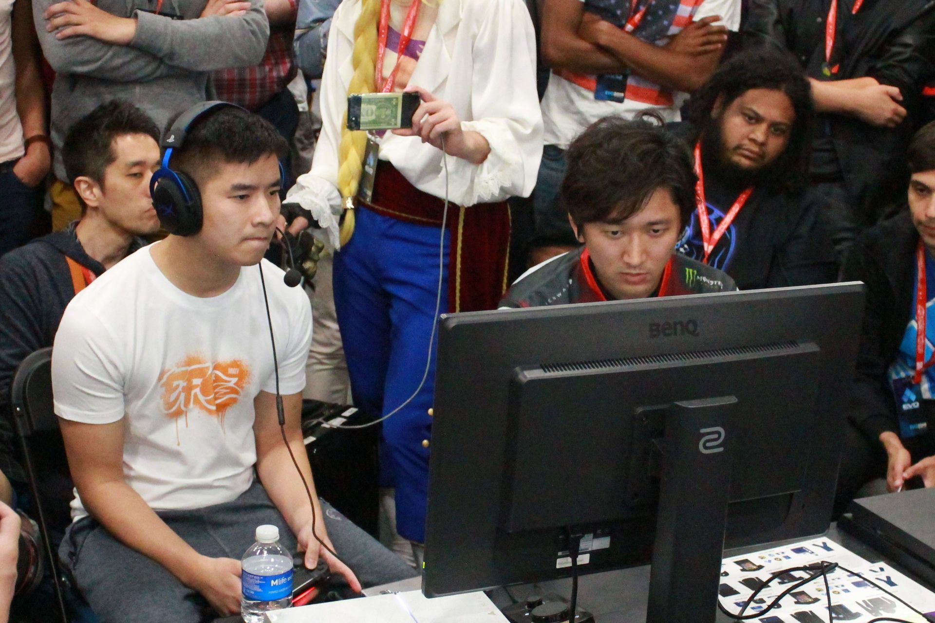  NuckleDu選手（写真左）とネモ選手（写真右）