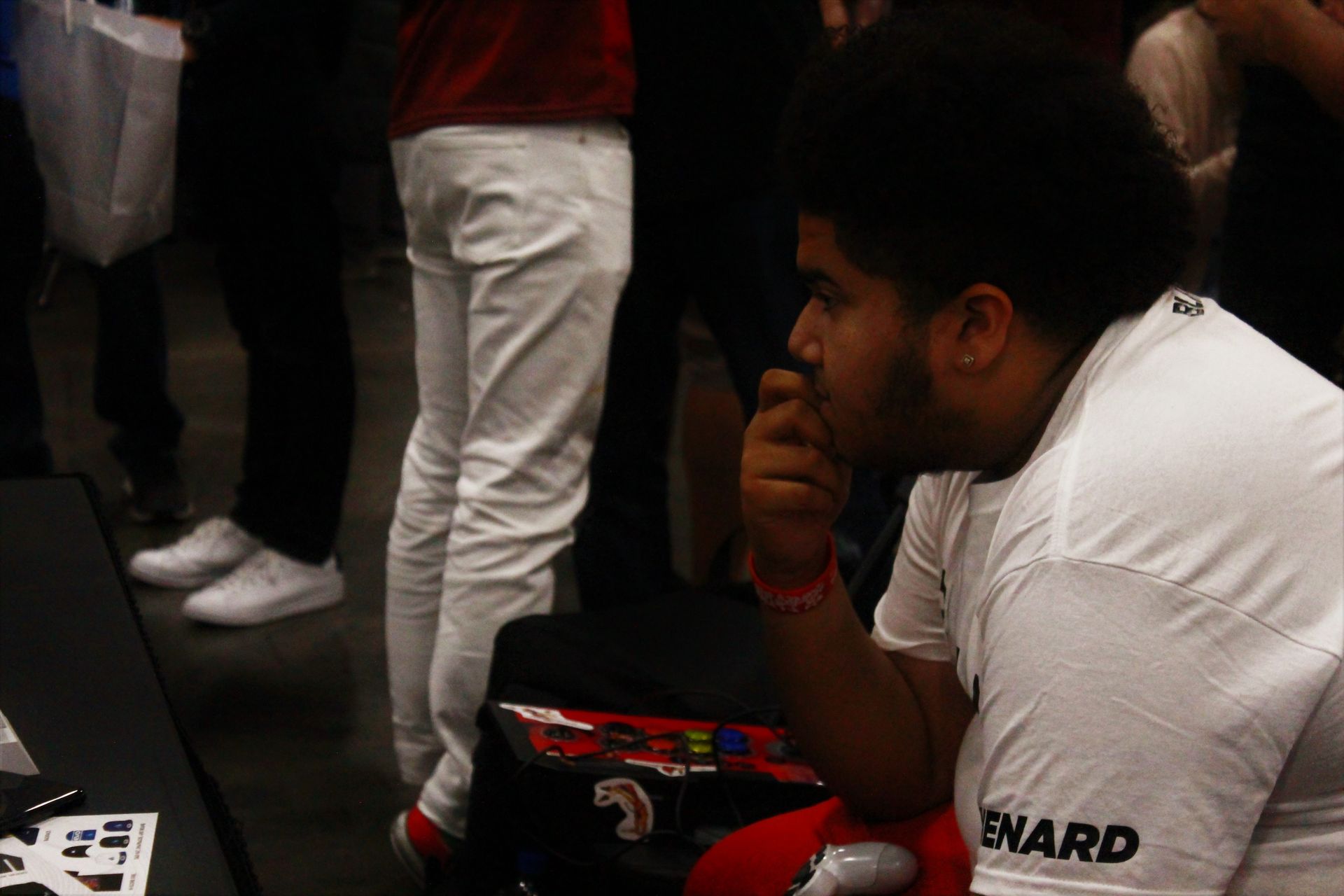 試合後のMenaRD選手