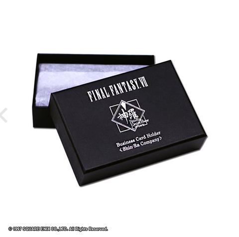FFVII」に登場する「神羅カンパニー」がカードケースとパス