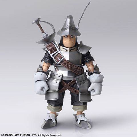 FFIX」より「ビビ」と「スタイナー」がアクションフィギュアになって
