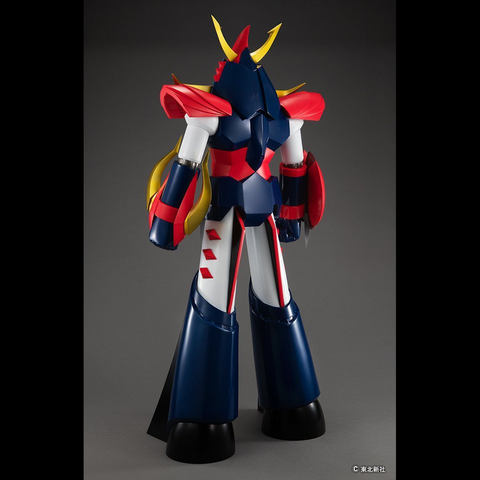 なんと全長65cm！ 「ライディーン」がジャンボソフビになって登場