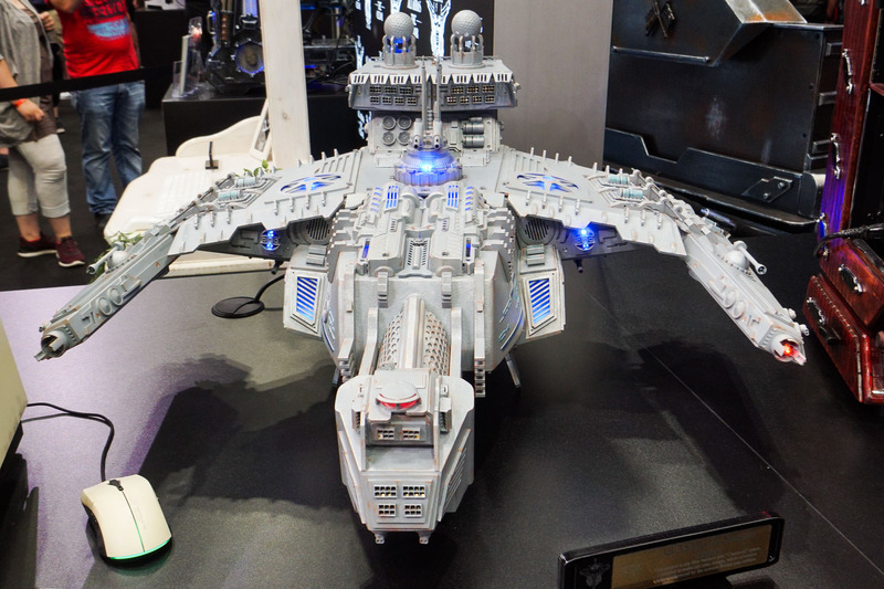 Abbas氏のもうひとつの最新作“QUASAR, SEASONIC SPACESHIP”(2019)はスターウォーズを意識したSFテイストのスペースバトルシップ