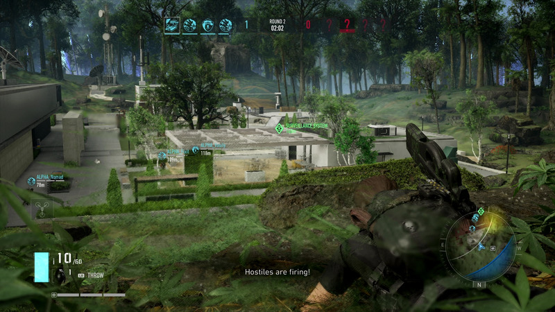 PvPモード「ゴーストウォー」プレイ画面