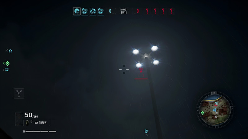 敵が発射したドローン。位置を探られる前にすぐに撃ち落とした方がいい