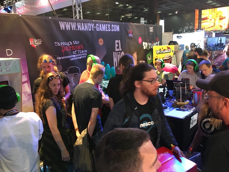 少ない出展スペースに未来の傑作がひしめくインディーゲームエリア。ここだけで1日いられる