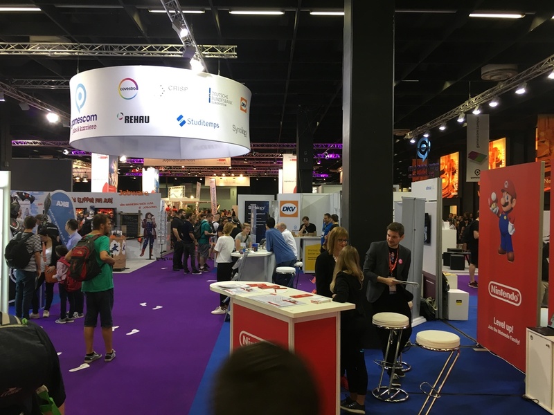 Nintendoの姿もあったリクルートエリア