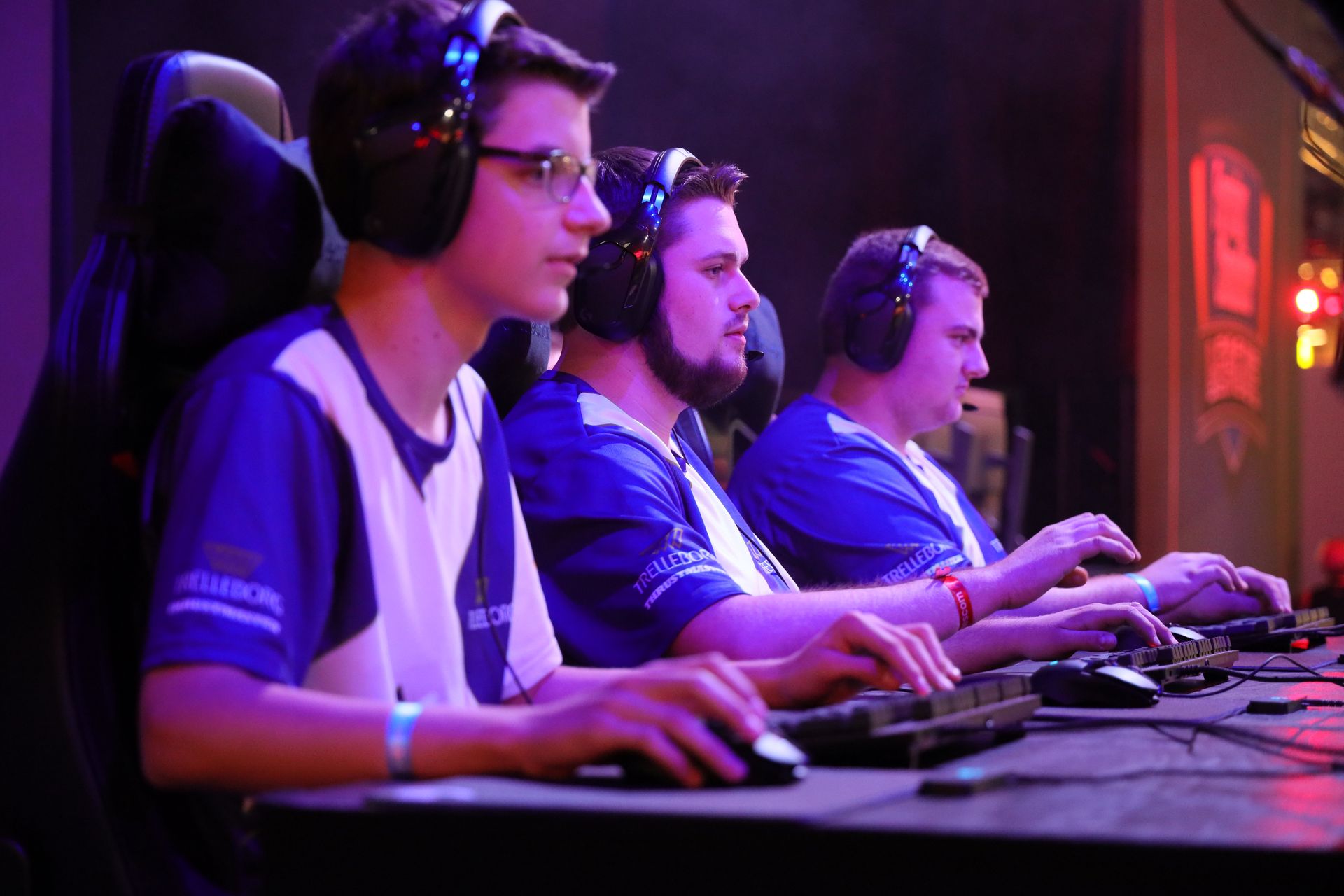 本大会で優勝したTRELLEBORGの一戦