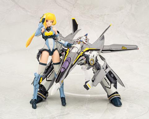 アオシマ、「マクロスF」より「VF-25S メサイア」をV.F.G.シリーズで