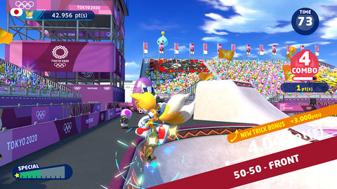 Switch「マリオ&ソニック AT 東京2020オリンピック」ゲーム情報第1弾