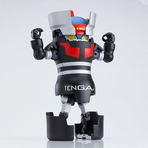 TENGA形態からロボ形態に！ 「TENGA」×「マジンガーZ」×「ゲッターロボ