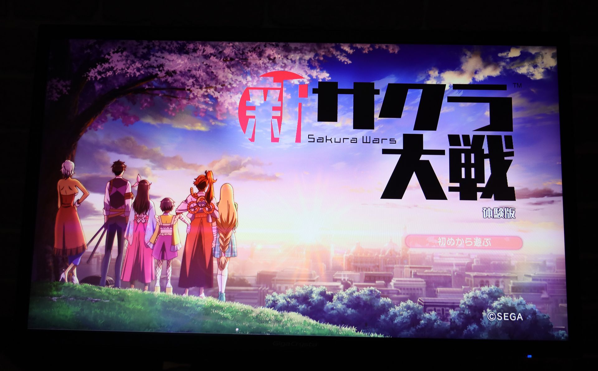 オープニング画面だけで満足してしまったことを正直に告白しなければならない