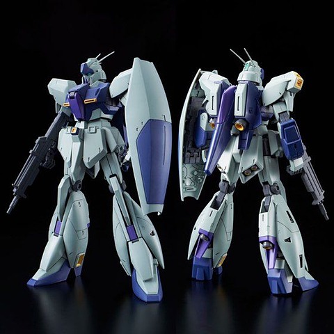 mg リ・ガズィ　ユニコーン 未組立 ブルー基調のカラーリングを再現！ 「ガンダムUC」より