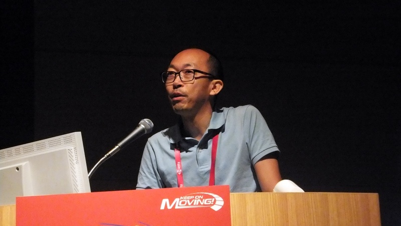 バンダイナムコスタジオで「AC7」の無線セリフの執筆・実装を担当した鬼頭雅英氏