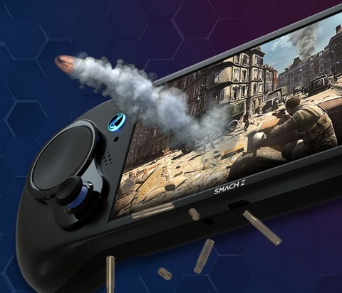 あのポータブルゲーム機型PC「SMACH Z」がさらにパワーアップして「TGS