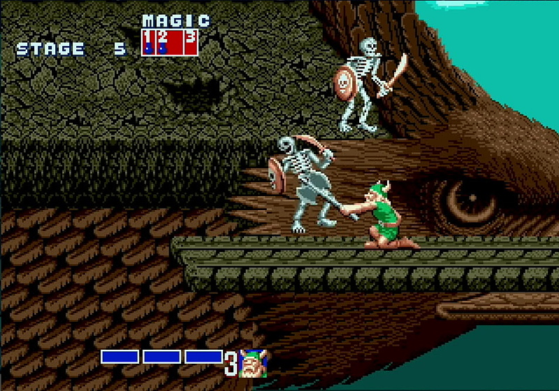 ドワーフ族のギリウス・サンダーヘッド。パワフルな攻撃が強み