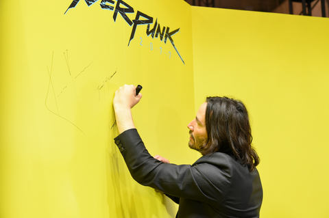 あのキアヌ・リーブスがTGS2019会場にやってきた！「サイバーパンク