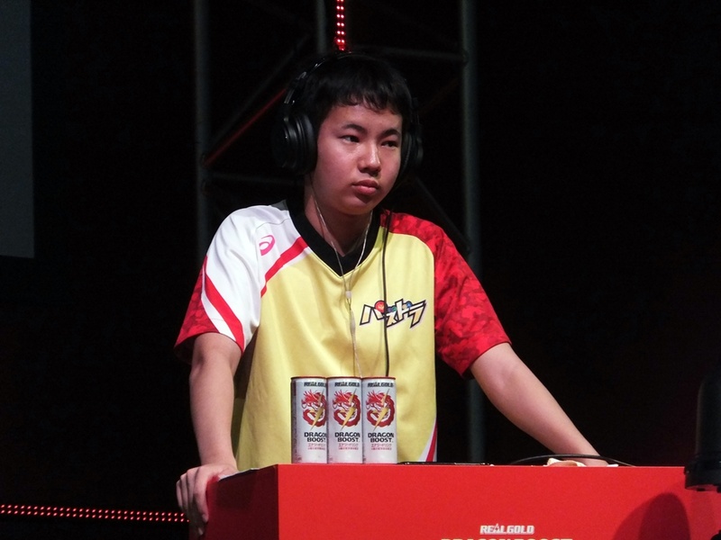 優勝したゆわ選手