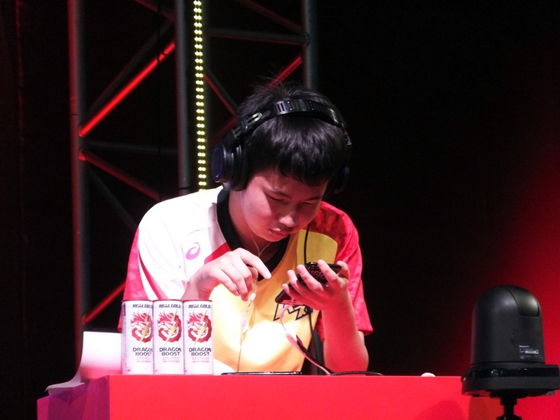 あっき～選手とは熾烈な戦いが繰り広げられた