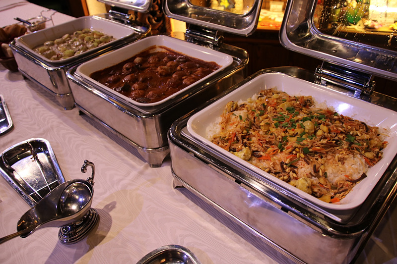 美味しいご飯も振る舞われた