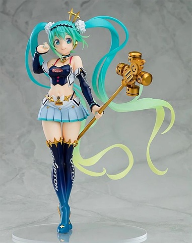 【欠品あり】初音ミク　レーシング2018 フィギュア かんざきひろ氏のイラストを立体化！ フィギュア「レーシング
