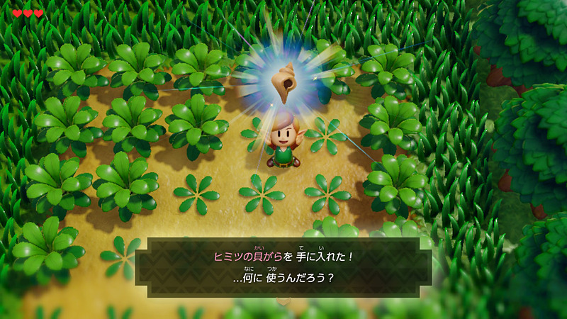 一見、何の変哲もない原っぱにも貴重なアイテムが！ 島を丸裸にするくらいの気持ちで探索を楽しもう